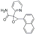 3-(1-NAPHTHYL)-2-(2-PYRIDYL)OXIRANE-2-CARBOXAMIDE, TECH Struktur