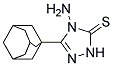 3-(1-ADAMANTYL)-4-AMINO-4,5-DIHYDRO-1H-1,2,4-TRIAZOLE-5-THIONE, TECH Struktur