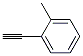 2-METHYLPHENYLACETYLENE Struktur