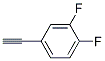 3,4-DIFLUOROPHENYLACETYLEN Struktur