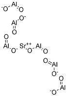 STRONTIUM HEXALUMINATE Struktur