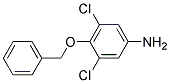 4-BENZYLOXY-3,5-DICHLOROPHENYLAMINE Struktur