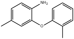 4-METHYL-2-(2-METHYLPHENOXY)ANILINE Struktur