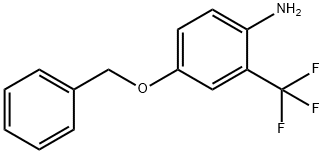 4-(BENZYLOXY)-2-(TRIFLUOROMETHYL)ANILINE Struktur