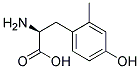 (S)-2-AMINO-3-(4-HYDROXY-2-METHYL-PHENYL)-PROPIONIC ACID Struktur