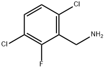 3,6-DICHLORO-2-FLUOROBENZYLAMINE Struktur