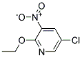 5-CHLORO-2-ETHOXY-3-NITRO-PYRIDINE Struktur