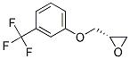 (S)-2-((3-(TRIFLUOROMETHYL)PHENOXY)METHYL)OXIRANE Struktur