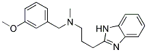 3-(1H-BENZIMIDAZOL-2-YL)-N-(3-METHOXYBENZYL)-N-METHYLPROPAN-1-AMINE Struktur