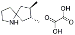 (7R,8R)-7,8-DIMETHYL-1-AZASPIRO[4.4]NONANE OXALATE Struktur