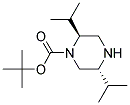 (2S,5R)-2,5-DIISOPROPYL-PIPERAZINE-1-CARBOXYLIC ACID TERT-BUTYL ESTER Struktur