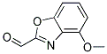 4-METHOXYBENZO[D]OXAZOLE-2-CARBALDEHYDE Struktur