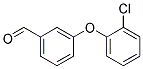 3-(2-CHLORO-PHENOXY)-BENZALDEHYDE Struktur