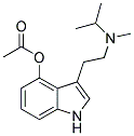 4-ACETOXY-N-METHYL-N-ISOPROPYLTRYPTAMINE Struktur