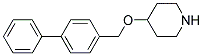 4-([1,1'-BIPHENYL]-4-YLMETHOXY)PIPERIDINE Struktur