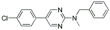 N-BENZYL-5-(4-CHLOROPHENYL)-N-METHYLPYRIMIDIN-2-AMINE Struktur