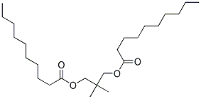 NEOPENTYL GLYCOL DICAPRATE Struktur