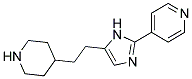 4-[5-(2-PIPERIDIN-4-YLETHYL)IMIDAZOL-2-YL]PYRIDINE Struktur