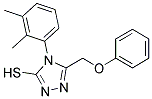 4-(2,3-DIMETHYLPHENYL)-5-(PHENOXYMETHYL)-4H-1,2,4-TRIAZOLE-3-THIOL Struktur