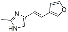 4-(2-FURAN-3-YL-VINYL)-2-METHYL-1H-IMIDAZOLE Struktur