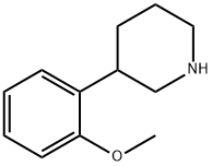 3-(2-METHOXYPHENYL)PIPERIDINE Struktur