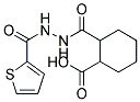 2-[N'-(THIOPHENE-2-CARBONYL)-HYDRAZINOCARBONYL]-CYCLOHEXANECARBOXYLIC ACID Struktur