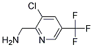 C-(3-CHLORO-5-TRIFLUOROMETHYL-PYRIDIN-2-YL)-METHYLAMINE Struktur