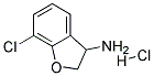 7-CHLORO-2,3-DIHYDRO-BENZOFURAN-3-YLAMINE HYDROCHLORIDE Struktur