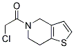 5-(CHLOROACETYL)-4,5,6,7-TETRAHYDROTHIENO[3,2-C]PYRIDINE Struktur