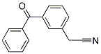 3-BENZOYLBENZYLCYANIDE Struktur