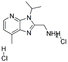 C-(3-ISOPROPYL-7-METHYL-3H-IMIDAZO[4,5-B]PYRIDIN-2-YL)-METHYLAMINE DIHYDROCHLORIDE Struktur