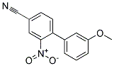 3'-METHOXY-2-NITRO-BIPHENYL-4-CARBONITRILE Struktur