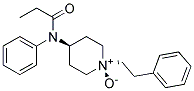 CIS-1-PHENETHYL-4-(N-PHENYLPROPANAMIDO)PIPERIDINE-1-OXIDE Struktur