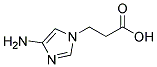 3-(4-AMINO-IMIDAZOL-1-YL)-PROPIONIC ACID Struktur