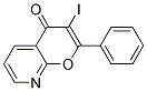 3-IODO-2-PHENYL-PYRANO[2,3-B]PYRIDIN-4-ONE Struktur