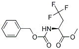 (S)-2-BENZYLOXYCARBONYLAMINO-4,4,4-TRIFLUORO-BUTYRIC ACID METHYL ESTER Struktur