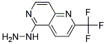 5-HYDRAZINO-2-(TRIFLUOROMETHYL)-1,6-NAPHTHYRIDINE Struktur