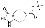 3-OXO-2,3,4,5,7,8-HEXAHYDRO-1H-1,2,6-TRIAZA-AZULENE-6-CARBOXYLIC ACID TERT-BUTYL ESTER Struktur