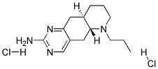 (5AR-TRANS)-5,5A,6,7,8,9,9A,10-OCTAHYDRO-6-PROPYLPYRIDO(2,3-G)QUINAZOLIN-2-AMINE DIHYDROCHLORIDE Struktur