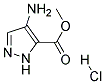 METHYL 4-AMINO-1H-PYRAZOLE-5-CARBOXYLATE HYDROCHLORIDE Struktur