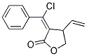 3-[1-CHLORO-1-PHENYL-METH-(E)-YLIDENE]-4-VINYL-DIHYDRO-FURAN-2-ONE Struktur