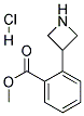 METHYL 2-(AZETIDIN-3-YL)BENZOATE HYDROCHLORIDE Struktur