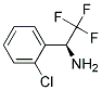 (S)-1-(2-CHLORO-PHENYL)-2,2,2-TRIFLUORO-ETHYLAMINE Struktur