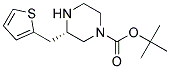 (S)-3-THIOPHEN-2-YLMETHYL-PIPERAZINE-1-CARBOXYLIC ACID TERT-BUTYL ESTER Struktur