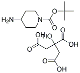 4-AMINO-PIPERIDINE-1-CARBOXYLIC ACID TERT-BUTYL ESTER CITRATE Struktur