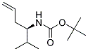 ((R)-1-ISOPROPYL-BUT-3-ENYL)-CARBAMIC ACID TERT-BUTYL ESTER Struktur