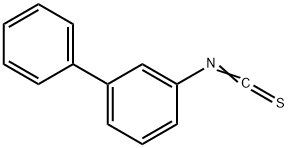 3-BIPHENYL ISOTHIOCYANATE Struktur