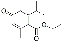 6-ISOPROPYL-2-METHYL-4-OXO-CYCLOHEX-2-ENECARBOXYLIC ACID ETHYL ESTER Struktur