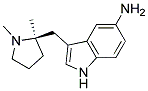 R-3-(1,2-DIMETHYL-PYRROLIDIN-2-YLMETHYL)-1H-INDOL-5-YLAMINE Struktur