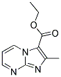 ETHYL 2-METHYL-IMIDAZO[1,2-A]PYRIMIDINE 3-CARBOXYLATE Struktur